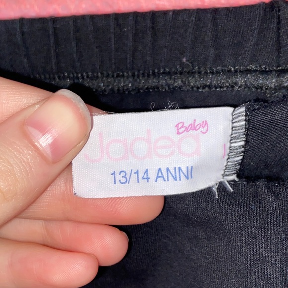 Leggings with white stripes at ankles - Picture 4 of 5